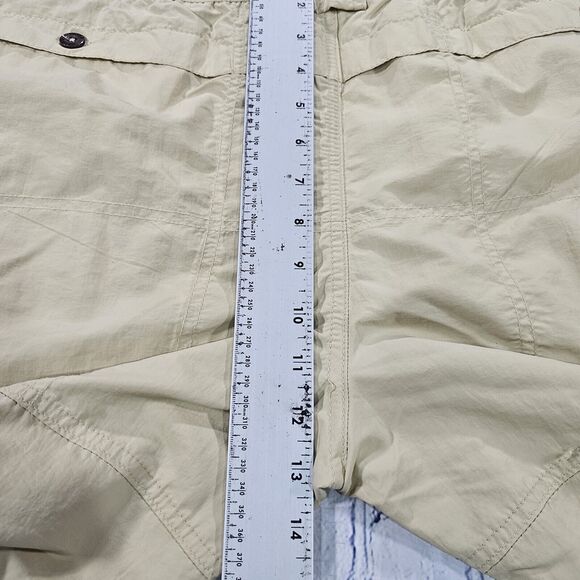 Heybo Outdoors MENS SIZE 3XL Nylon Cargo Shorts Quick Dry UPF 30 Beige - Picture 6 of 10